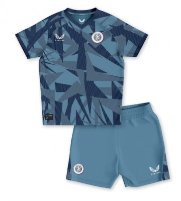 Maillot de foot Aston Villa Troisième enfant 2023-24 Manches Courte (+ pantalon court)